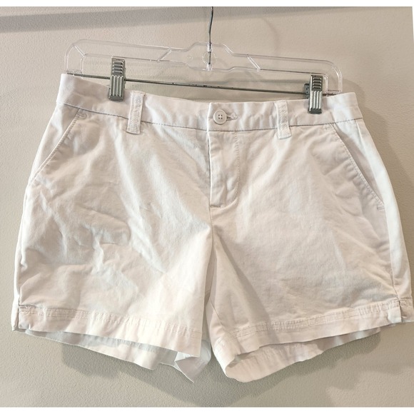 Magellan Outdoors Pants - Magellan Outdoors White Shorts Womens Size 2 Cotton Blend Casual Everyday Basics